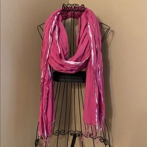 Pink Scarf